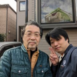 柏市　外壁塗装・付帯塗装【お風呂場の外壁に発生した凍害を補修】