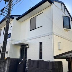 野田市　外壁屋根塗装【サイディング壁をパーフェクトトップで艶消し塗装・フルベスト屋根をサーモアイシリーズで塗装】