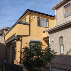 野田市　屋根塗装～厚型タイプの化粧スレートをパーフェクトベストで塗装～