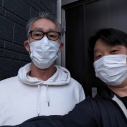 柏市　外壁付帯塗装・屋根カバー工事【意匠性のあるサイディングを水性ペリアートUVでの多彩模様仕上げで外壁塗装】