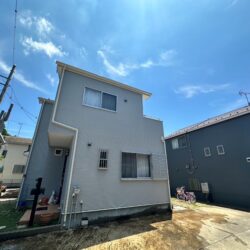 我孫子市　外壁屋根付帯塗装工事【色褪せやコケの発生が著しい外壁・屋根を共に『ナノテクシリーズ』で塗装】