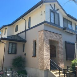 野田市　外壁付帯屋根塗装【スレート屋根を安心のJIS認定製品『エシカルプロクールSi』で屋根塗装】
