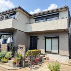 柏市　外壁屋根塗装【セキスイ住宅の塩ビ鋼板折半屋根には下塗り材に注意して塗装】