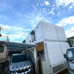 我孫子市　外壁折半屋根塗装【築年数が経ったセキスイハイムM1をエシカルプロクールFでまとめて遮熱塗装】