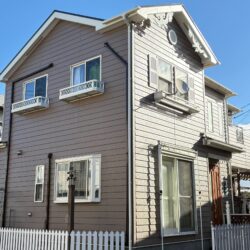 柏市　外壁屋根塗装【ALC外壁をパーフェクトトップにて塗装｜アスベスト屋根を延命に最適な、無機成分配合の高耐候塗料グランセラベストで塗装】