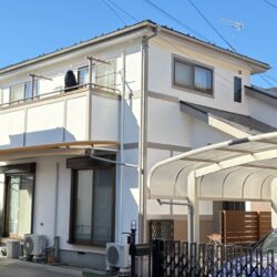 流山市　外壁屋根塗装【築25年の美観を10年後も。日本ペイント「ダイヤモンドコート」で叶える美しい艶と輝く白さ】