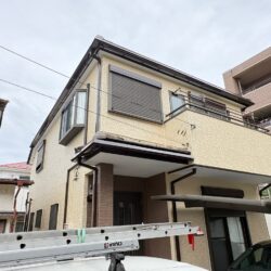 柏市　広島建設セナリオハウスの外壁塗装｜コケ・汚れ・目地劣化をダイヤモンドコートで解決した事例