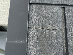 柏市 ポラス注文住宅の屋根補修施工前