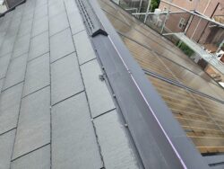 棟板金補修作業完了