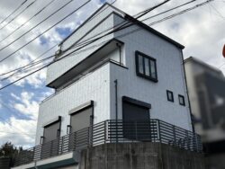 外壁塗装後の船橋市の積水ハウス「ジオ・トリステージ」
